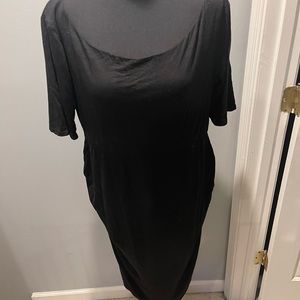 Maternity black dress